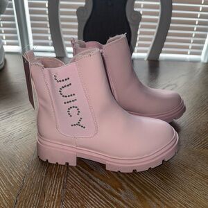 Juicy Couture big girls size 5 Carlsbad Boot pink new